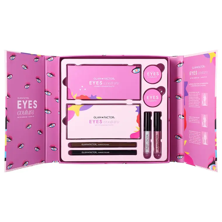 Set De Maquillaje Eyes Couture - GLAM FACTOR 2