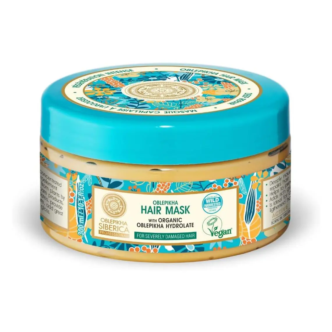 Mascarilla Cabello Severamente Dañado, Reparación Profunda 300 ML - NATURA SIBERICA 1
