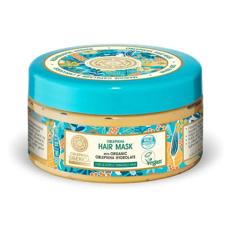 Mascarilla Cabello Severamente Dañado, Reparación Profunda 300 ML - NATURA SIBERICA 1