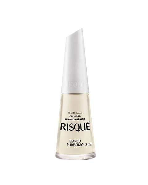 Esmalte De Uñas Hipoalergénico Blanco Puríssimo 8 ML - RISQUE