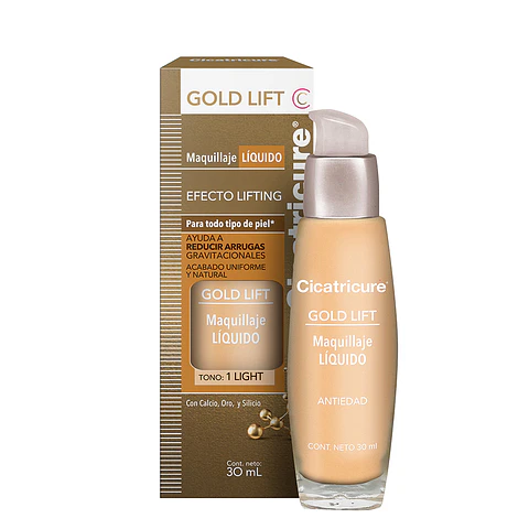 Maquillaje Liquido Gold Lift Medio 30 ML - CICATRICURE V:01/26