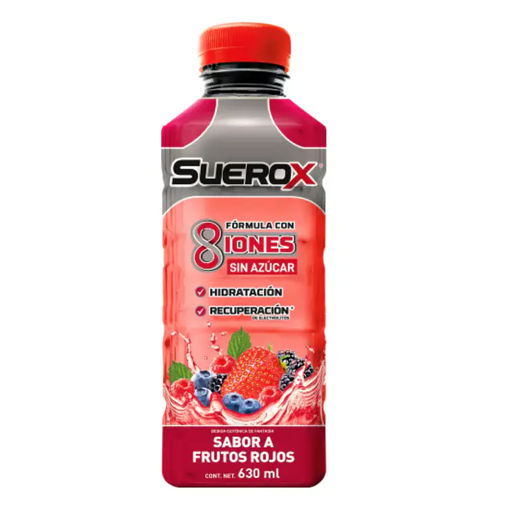 Suerox Bebida Isotónica Frutos Rojos 630 ML - SUEROX 1