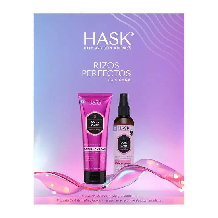 Set Capilar Hask Curl - HASK 3