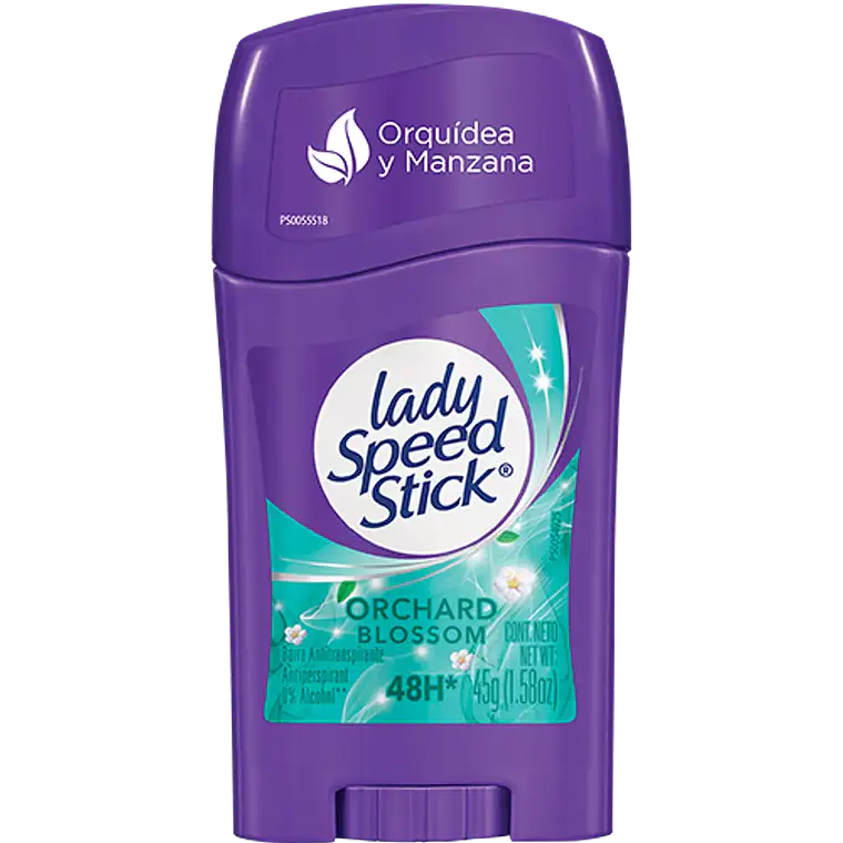 Desodorante barra Lady Speed Stick Orchard Blossom 45gr - LADY SPEED STICK 1