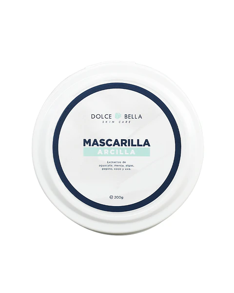 Mascarilla de Arcilla Facial 200g - DOLCE BELLA