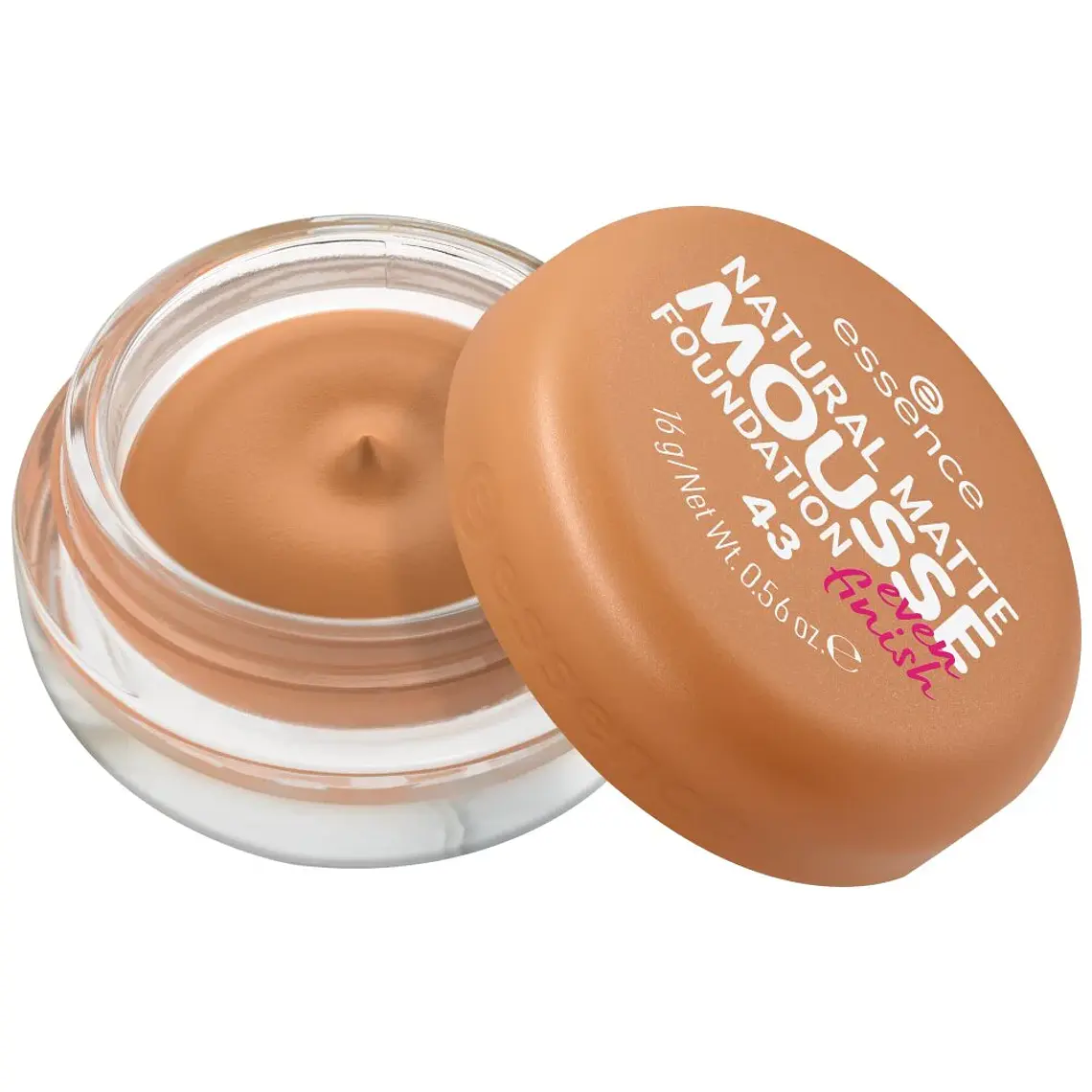 Base Natural Matte Mousse Tono 43 - ESSENCE 1