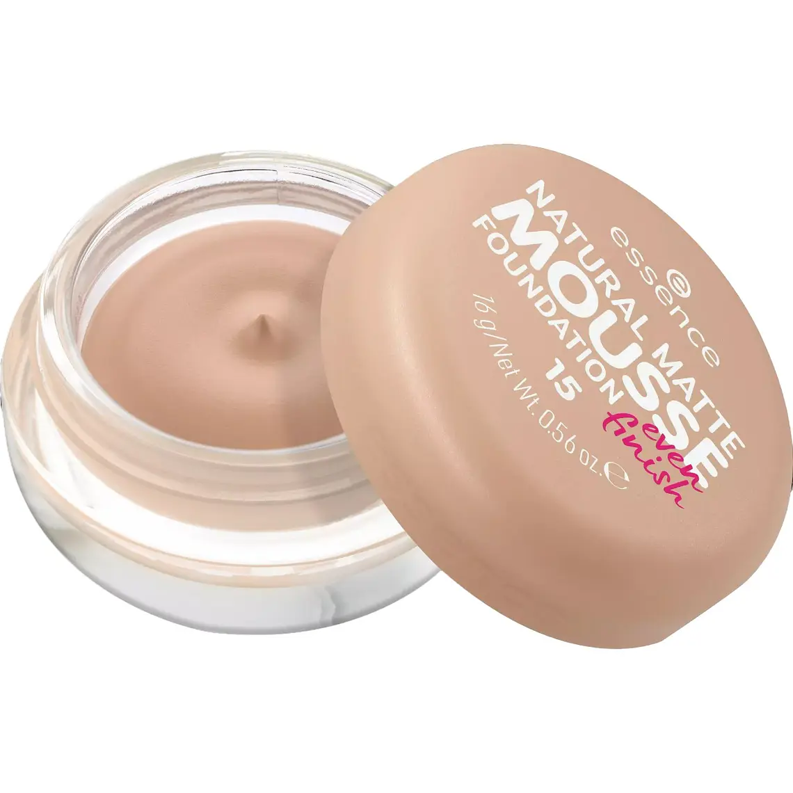 Base Natural Matte Mousse Tono 15 - ESSENCE 1