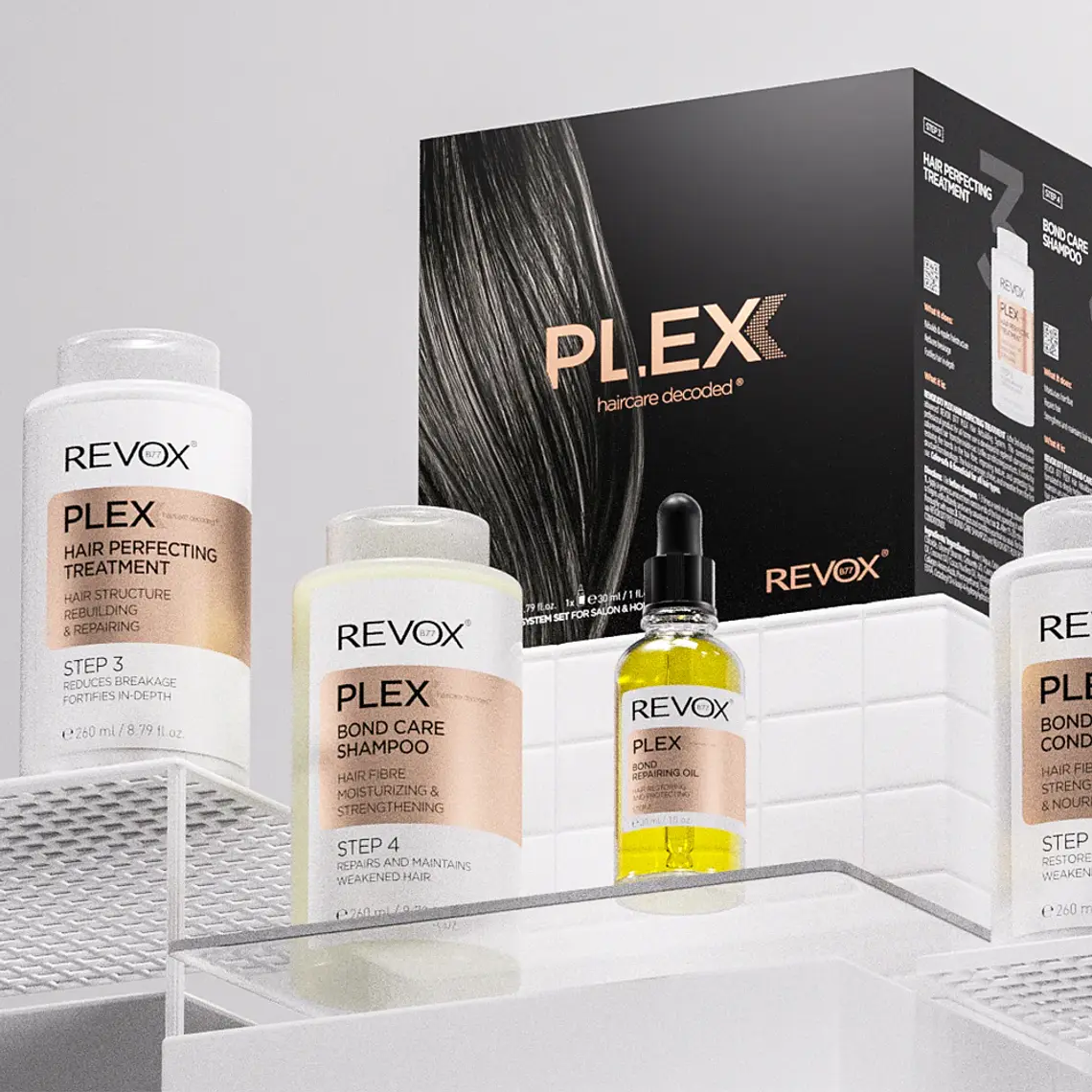 Set de Reconstrucción Capilar Plex - REVOX 6