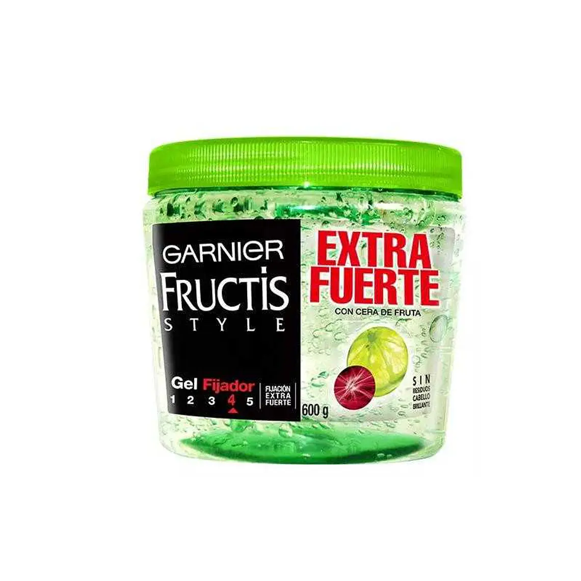 Gel Fructis Fijador Capilar Extra Fuerte 600 gr - GARNIER 1