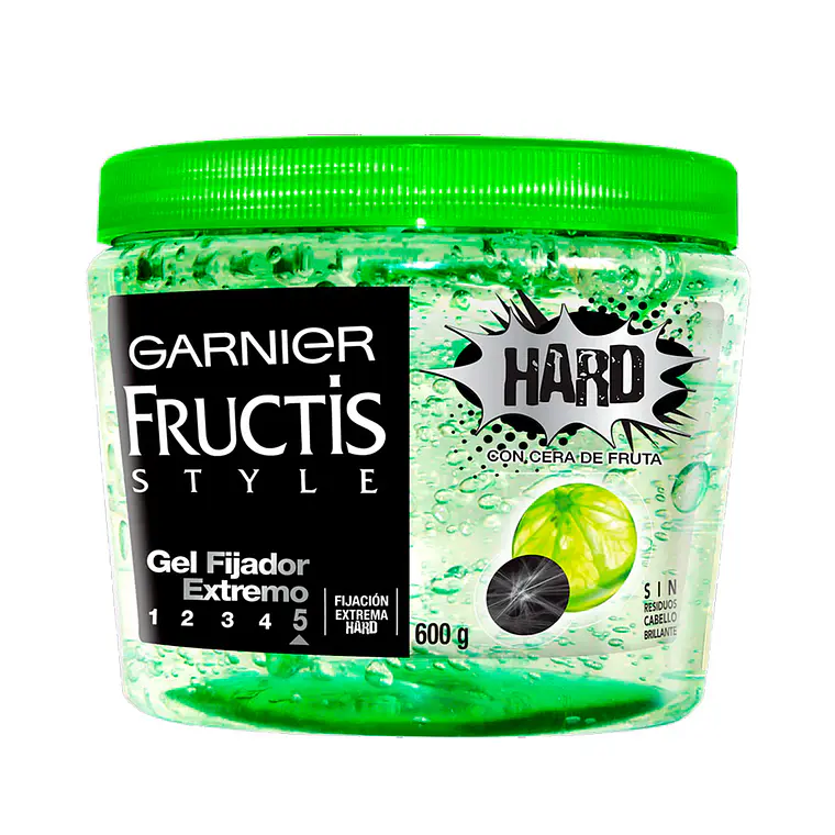 Gel Fructis Fijador Extremo 600 gr - GARNIER 1