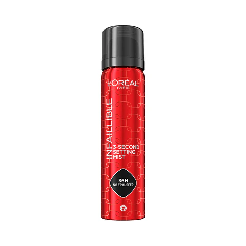 Fijador de Maquillaje Infaillible Setting Spray 75ml - LOREAL