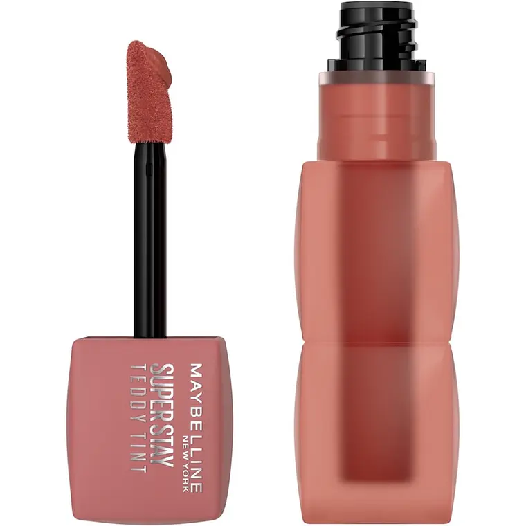 Labial Super Stay Teddy Tint Kitten Heel 100 - MAYBELLINE 1