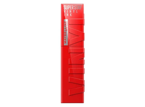 Labial Super Stay Vinyl Ink Red-Hot - MAYBELLINE