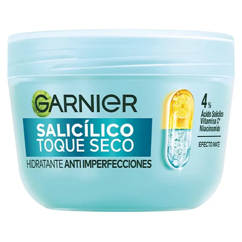 Crema Hidratante Toque Seco Salicílico Anti Imperfecciones - GARNIER