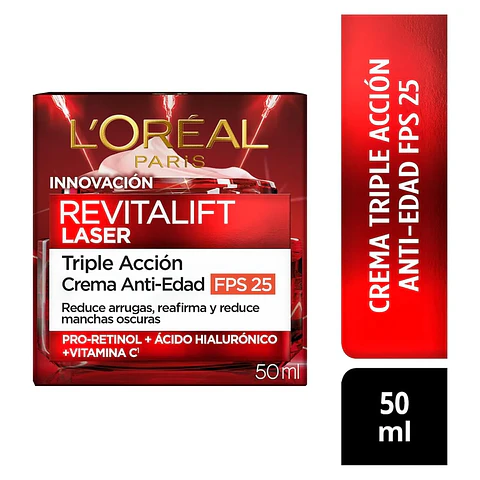 Crema Día Revitalift Laser SPF P50 - LOREAL
