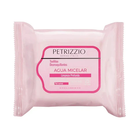 Toallitas Desmaquillantes Agua Micelar - PETRIZZIO