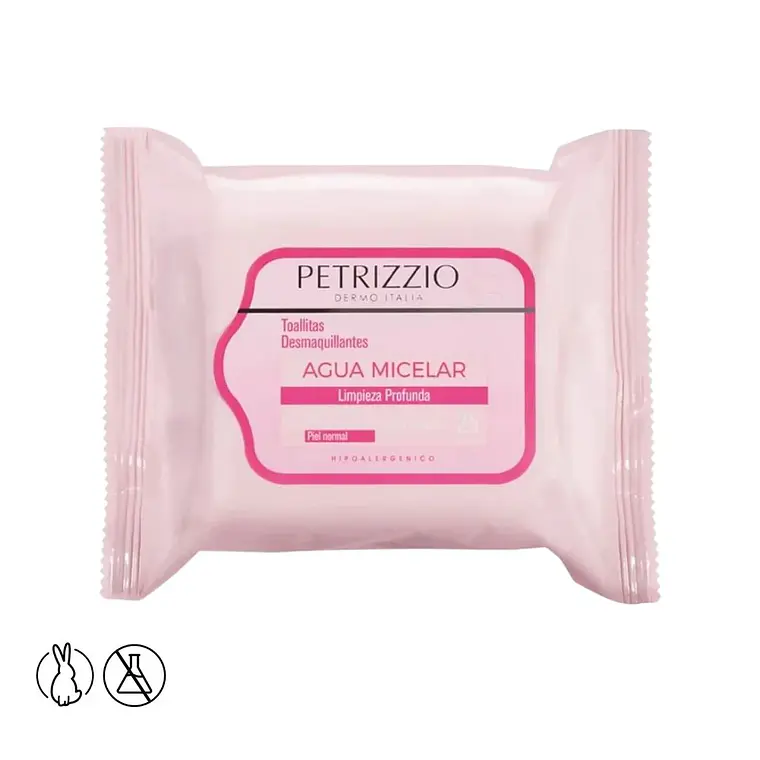 Toallitas Desmaquillantes Agua Micelar - PETRIZZIO 2