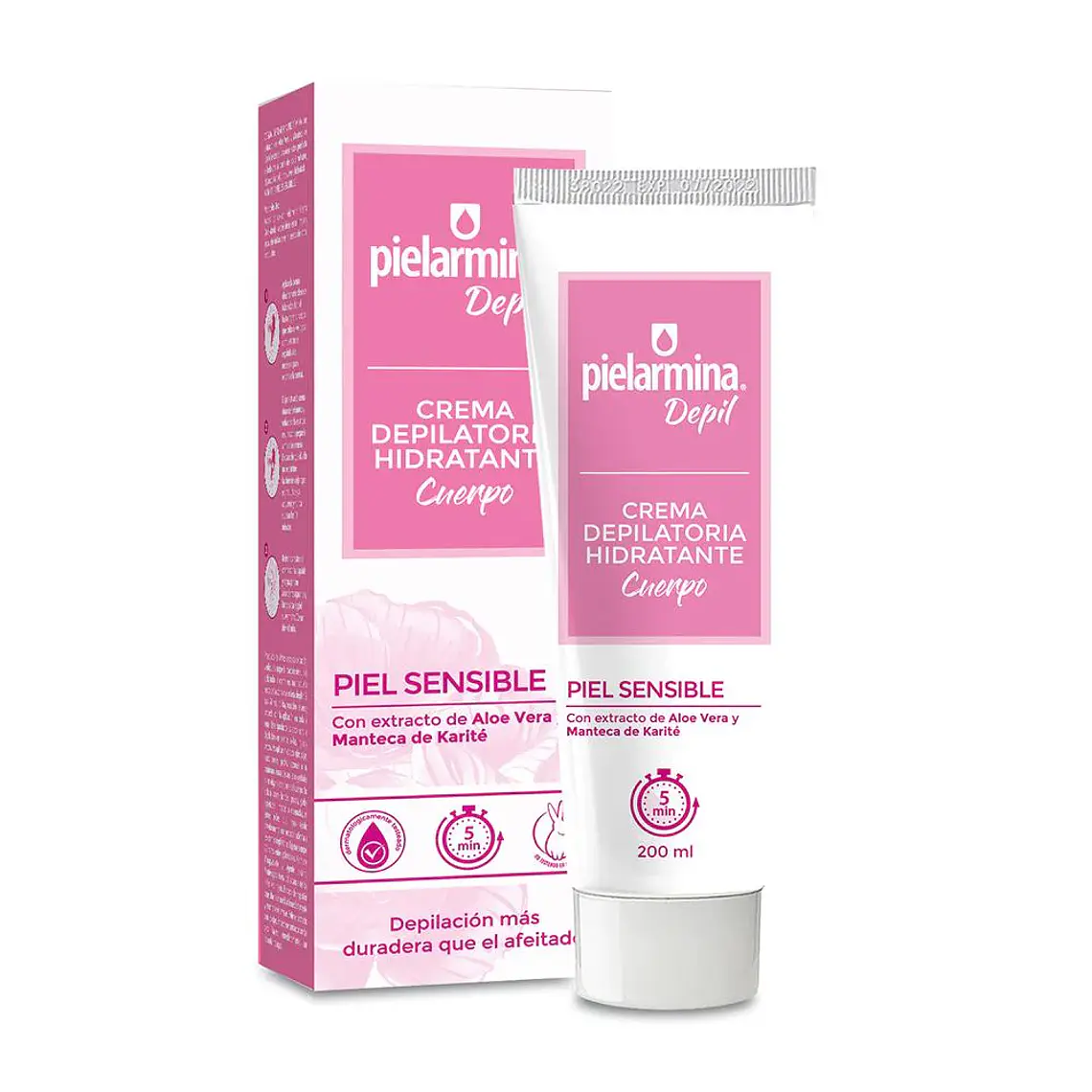 Crema Depilatoria Cuerpo Piel Sensible Depil 200 ml - PIELARMINA 2