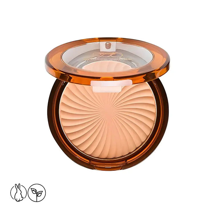 Polvo Compacto Bronze Caribe 10g - PETRIZZIO 1