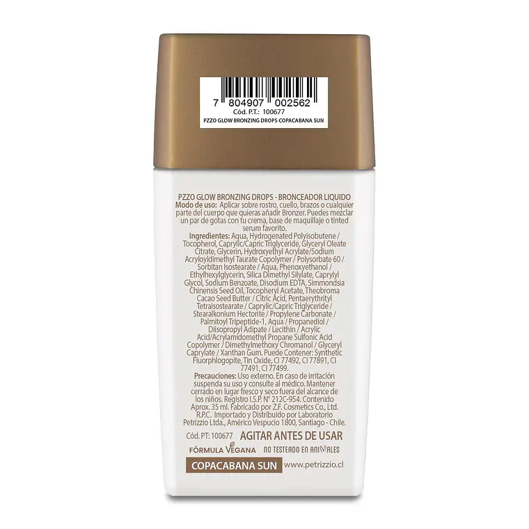 Glow Bronzing Drops Copacabbana Sun - PETRIZZIO 2