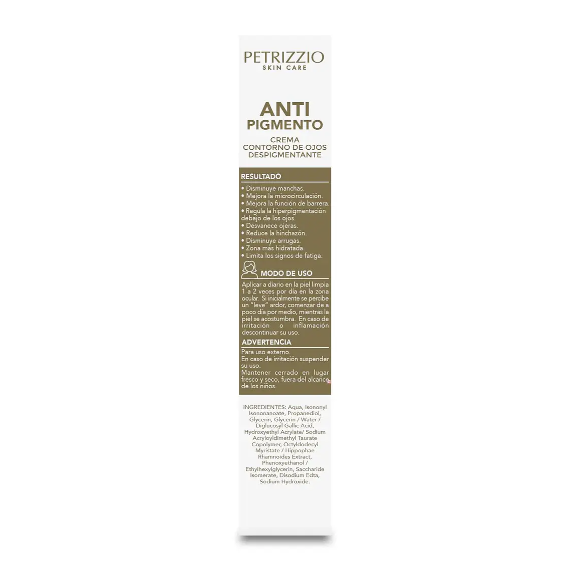 Crema Contorno de Ojos Antipigmento - PETRIZZIO 2