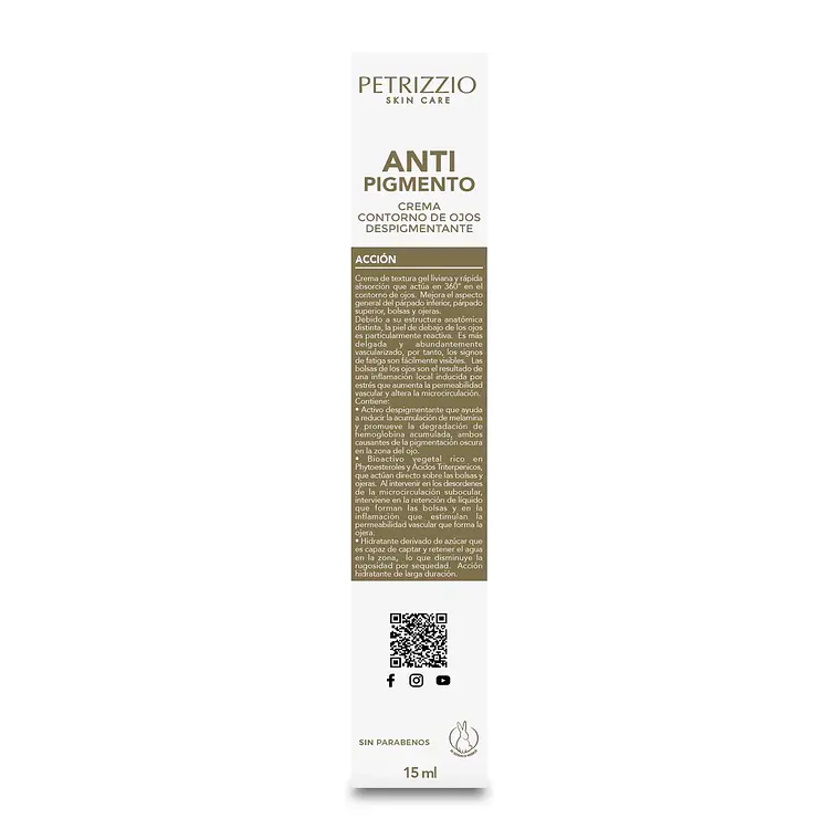 Crema Contorno de Ojos Antipigmento - PETRIZZIO 3
