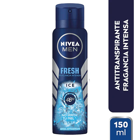 Desodorante Spray Nivea Men Fresh Ice 150 ml - NIVEA