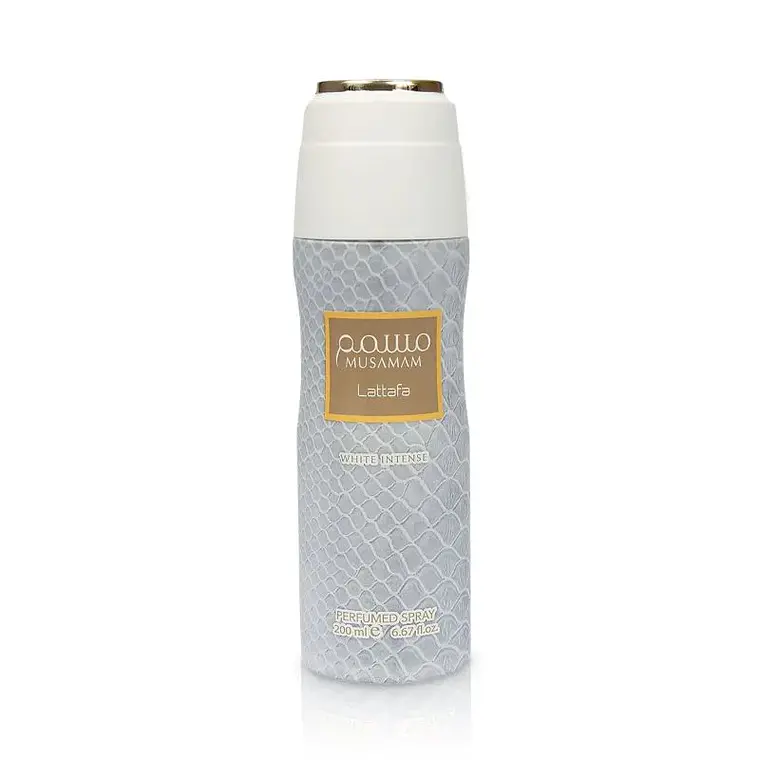 Desodorante en Spray Perfumado Musamam White Intense 200ml - LATTAFA 1