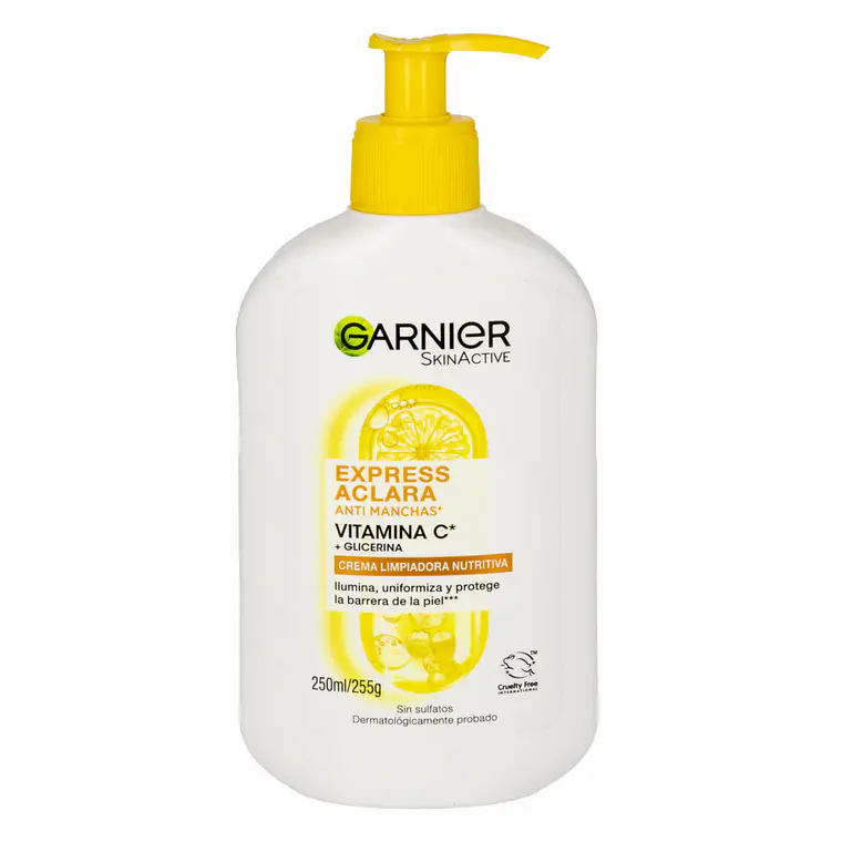 Crema Limpiadora Anti Manchas Express Aclara 250ml - GARNIER 1