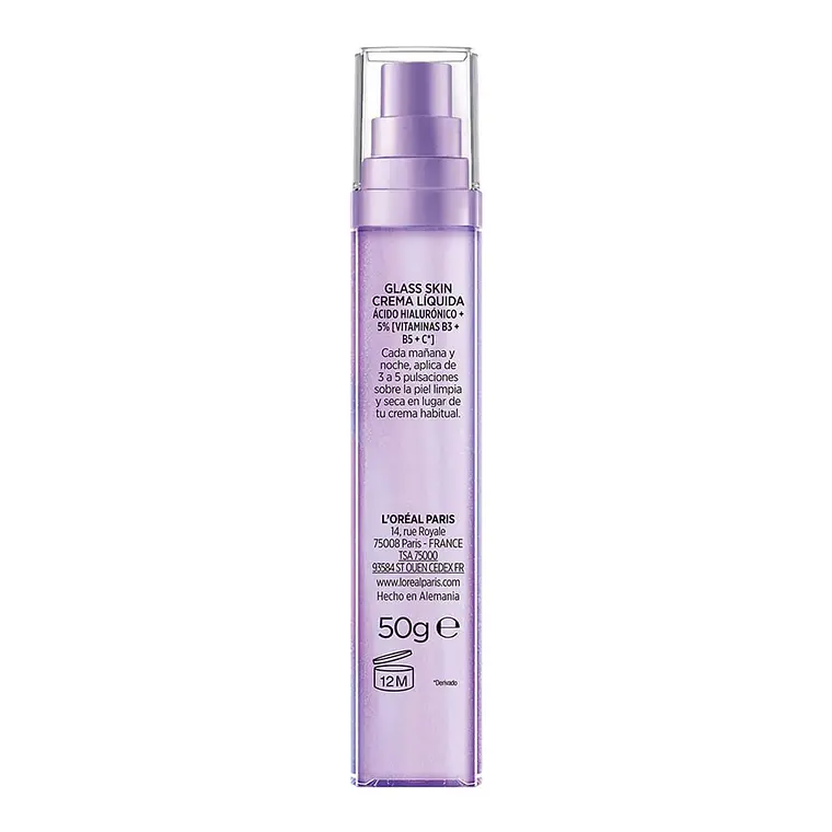 Crema Líquida Revitalift Glass Skin Ácido Hialurónico 50 ml - LOREAL 2