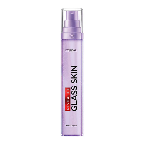 Crema Líquida Revitalift Glass Skin Ácido Hialurónico 50 ml - LOREAL