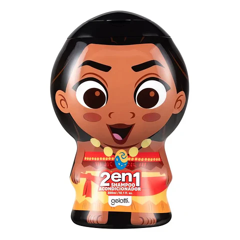 Shampoo Shoobies 2En1 Princesa Moana Mix 300 ML - GELATTI