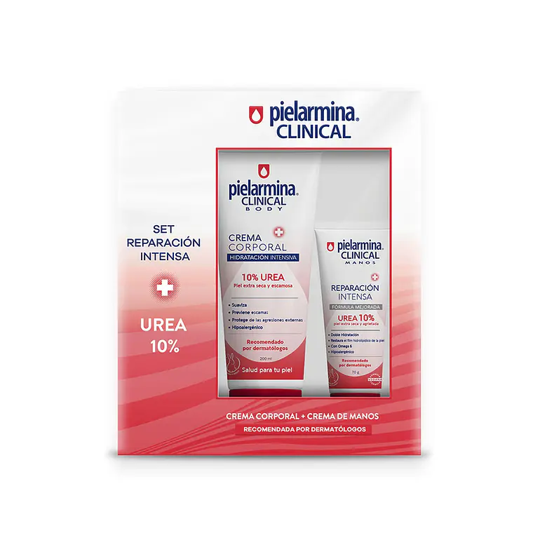 Clinical Set Reparación Intensa + Urea 10% - PIELARMINA 1