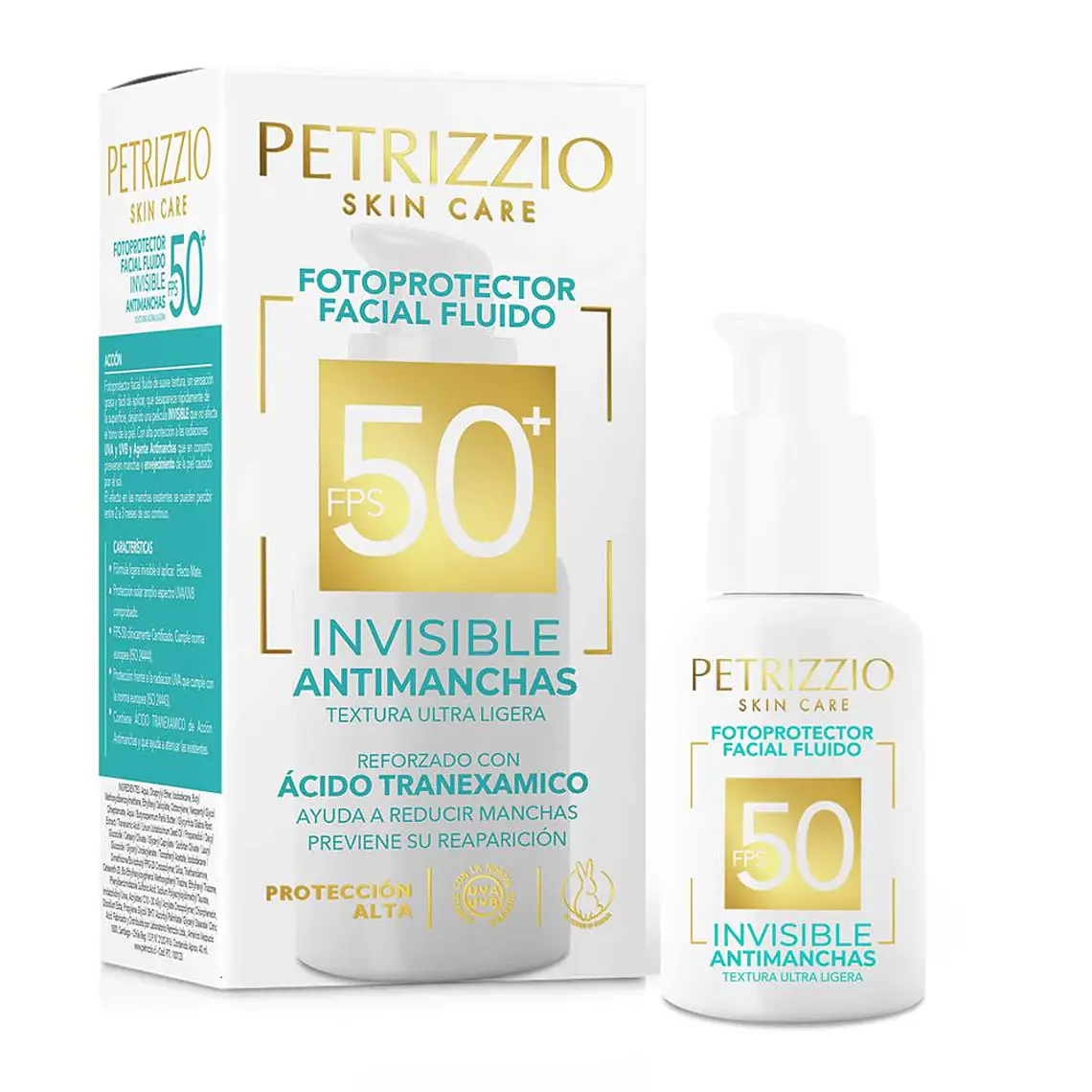 Protector Solar Rostro Invisible Anti Manchas - PETRIZZIO 1