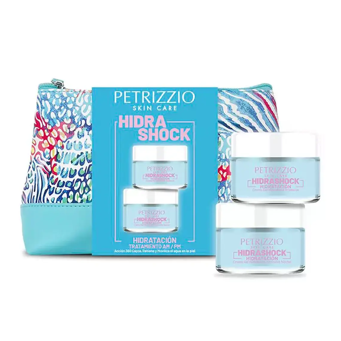 Set Hidrashock + Clutch Tratamiento Intensivo 50g+50g - PETRIZZIO 2