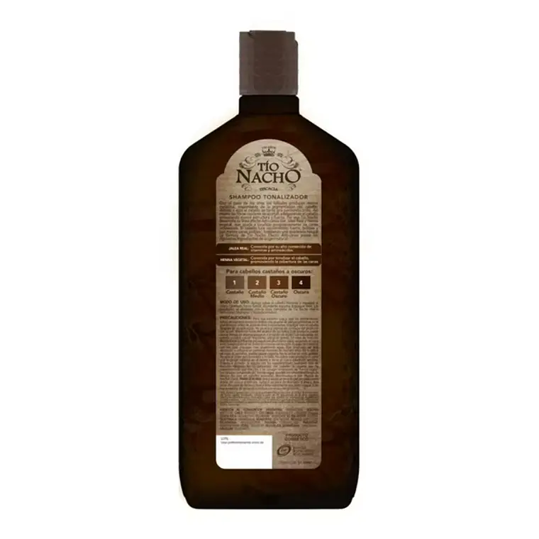 Shampoo Efecto Anti-Canas Jalea Real Henna 415ml- TIO NACHO 2