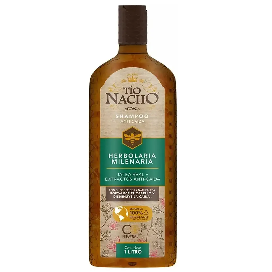 Shampoo Herbolaria Milenaria 1 Lt - TIO NACHO 1