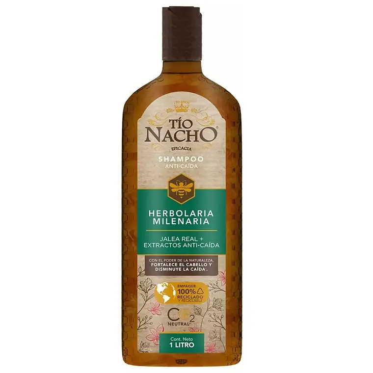Shampoo Herbolaria Milenaria 1 Lt - TIO NACHO 1