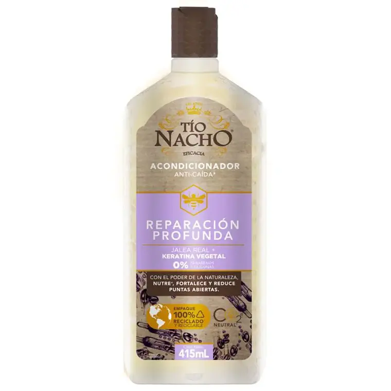 Acondicionador Reparación Profunda 415ml - TIO NACHO 1