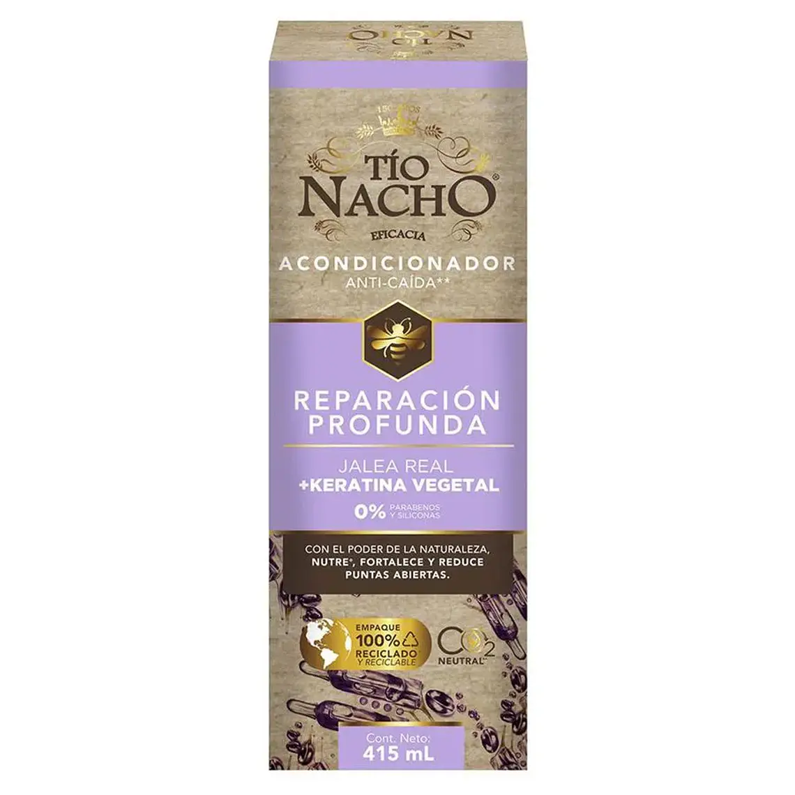 Acondicionador Reparación Profunda 415ml - TIO NACHO 2