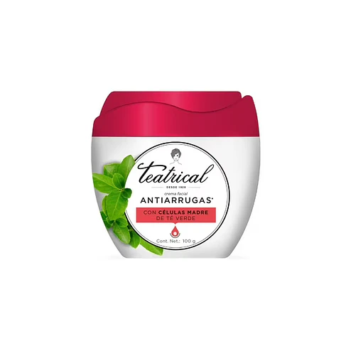 Crema Facial Antiarrugas 100g - TEATRICAL