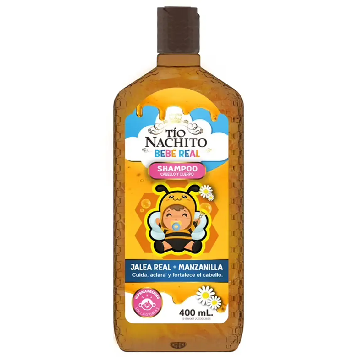 Shampoo Tío Nachito Bebé Real 400 Lt - TIO NACHO 1
