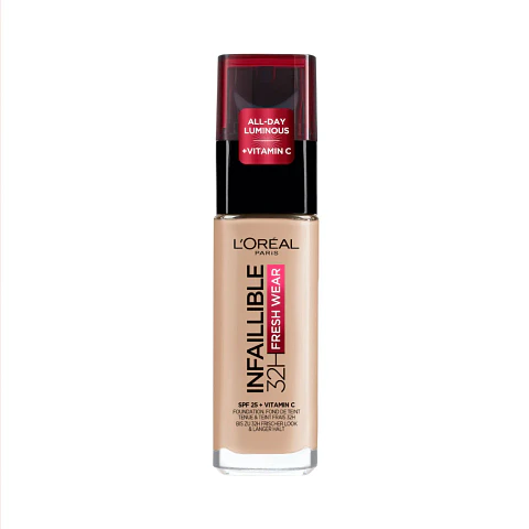 Base Infallible 24H Fresh Wear 110 Vanilla Rose - LOREAL