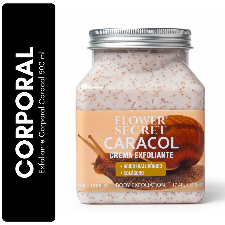 Crema Exfoliante Corporal - FlowerSecret 3
