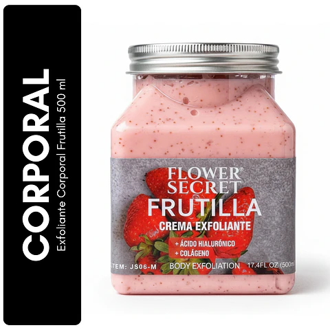 Crema Exfoliante Corporal - FlowerSecret