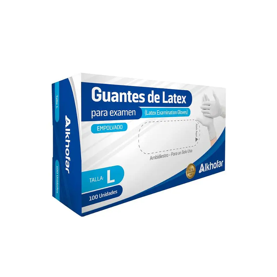 Guantes de Latex x 100UND - Alkhofar 4