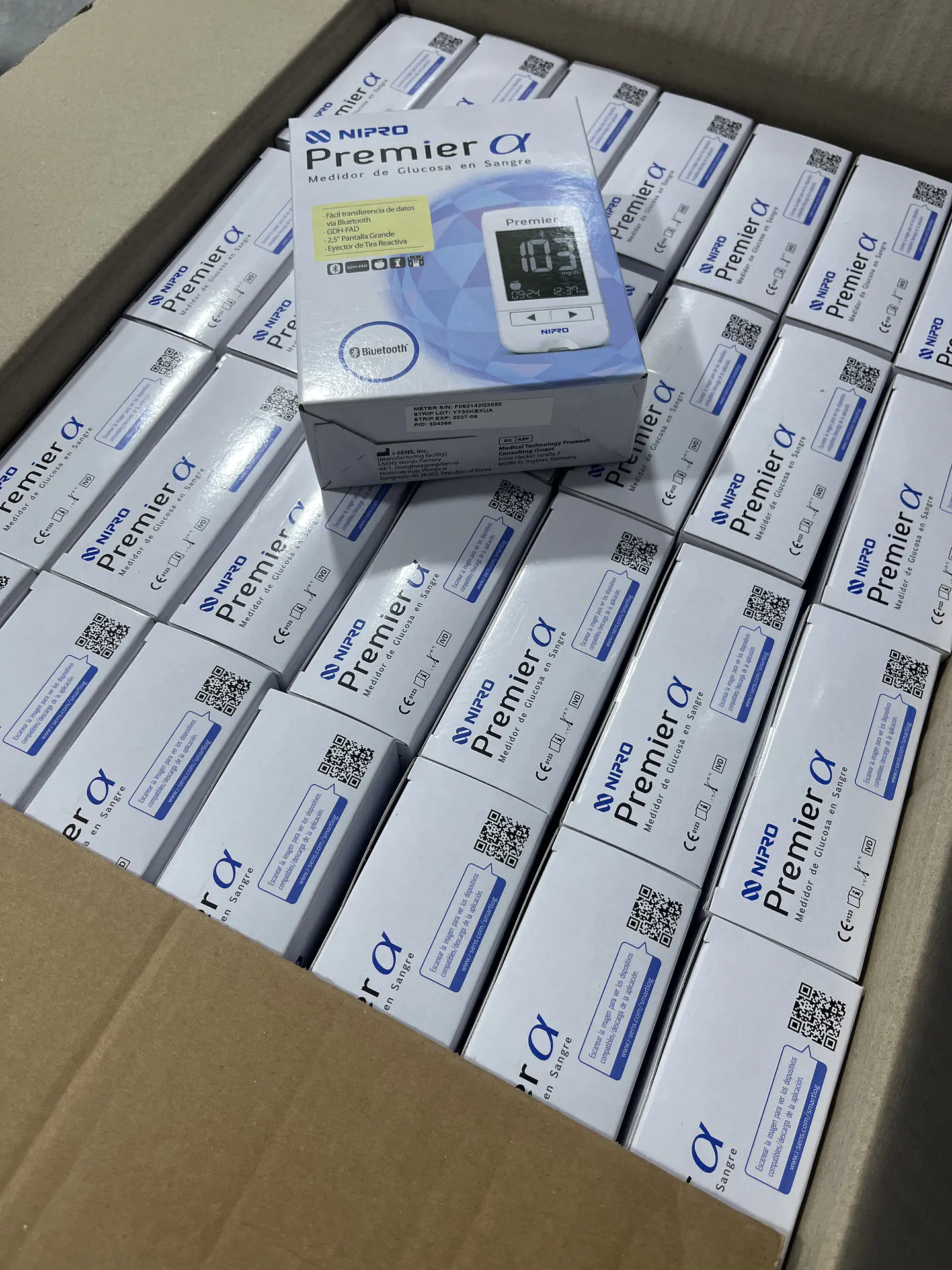 Glucometro Nipro Premier - 10 Reactivos y 10 Agujas 6