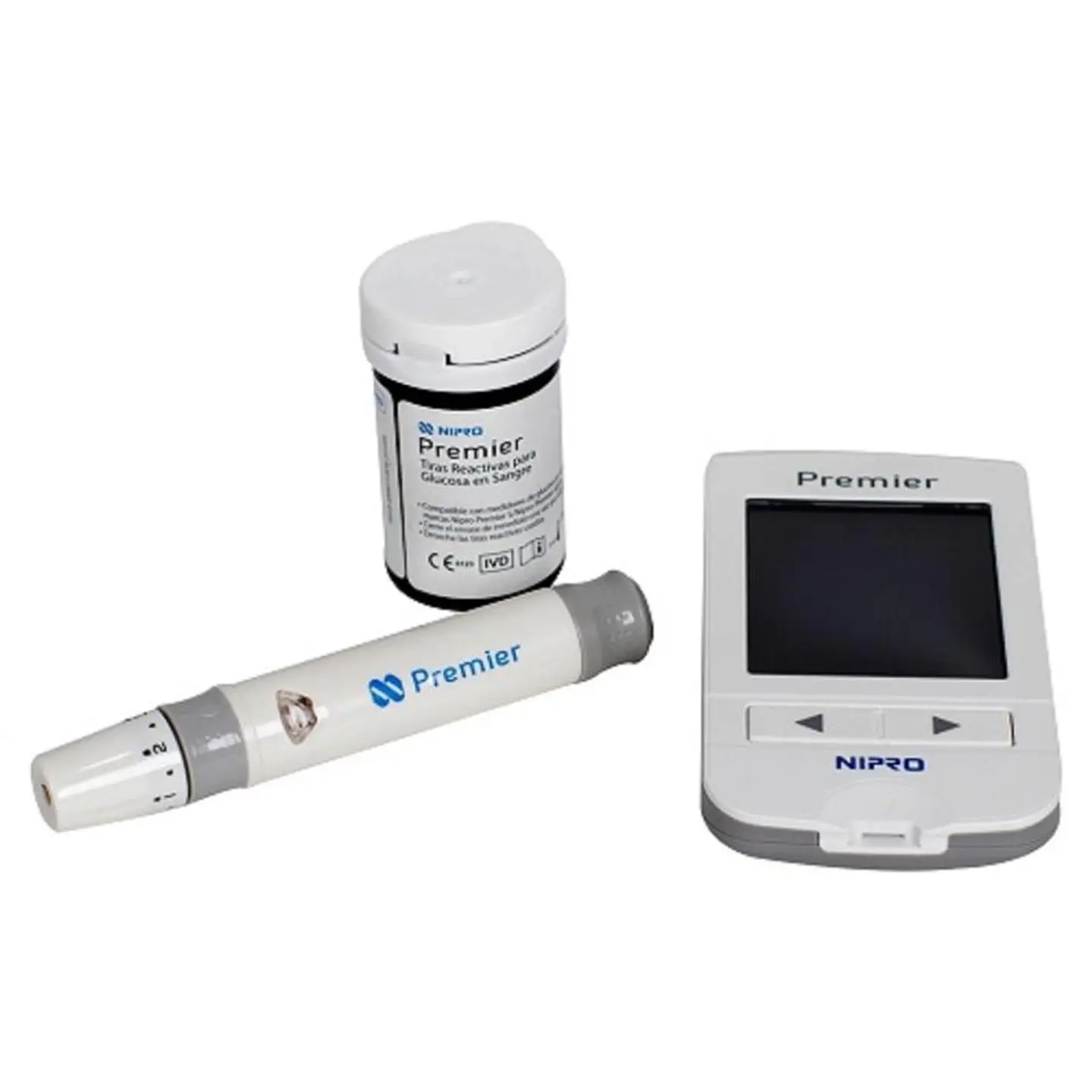 Glucometro Nipro Premier - 10 Reactivos y 10 Agujas 4