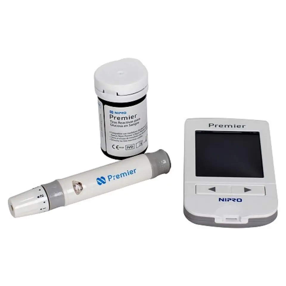 Glucometro Nipro Premier - 10 Reactivos y 10 Agujas 4