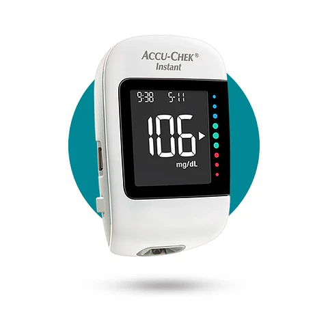 Glucometro Instans AccuChek - 10 Reactivos y 10 Agujas